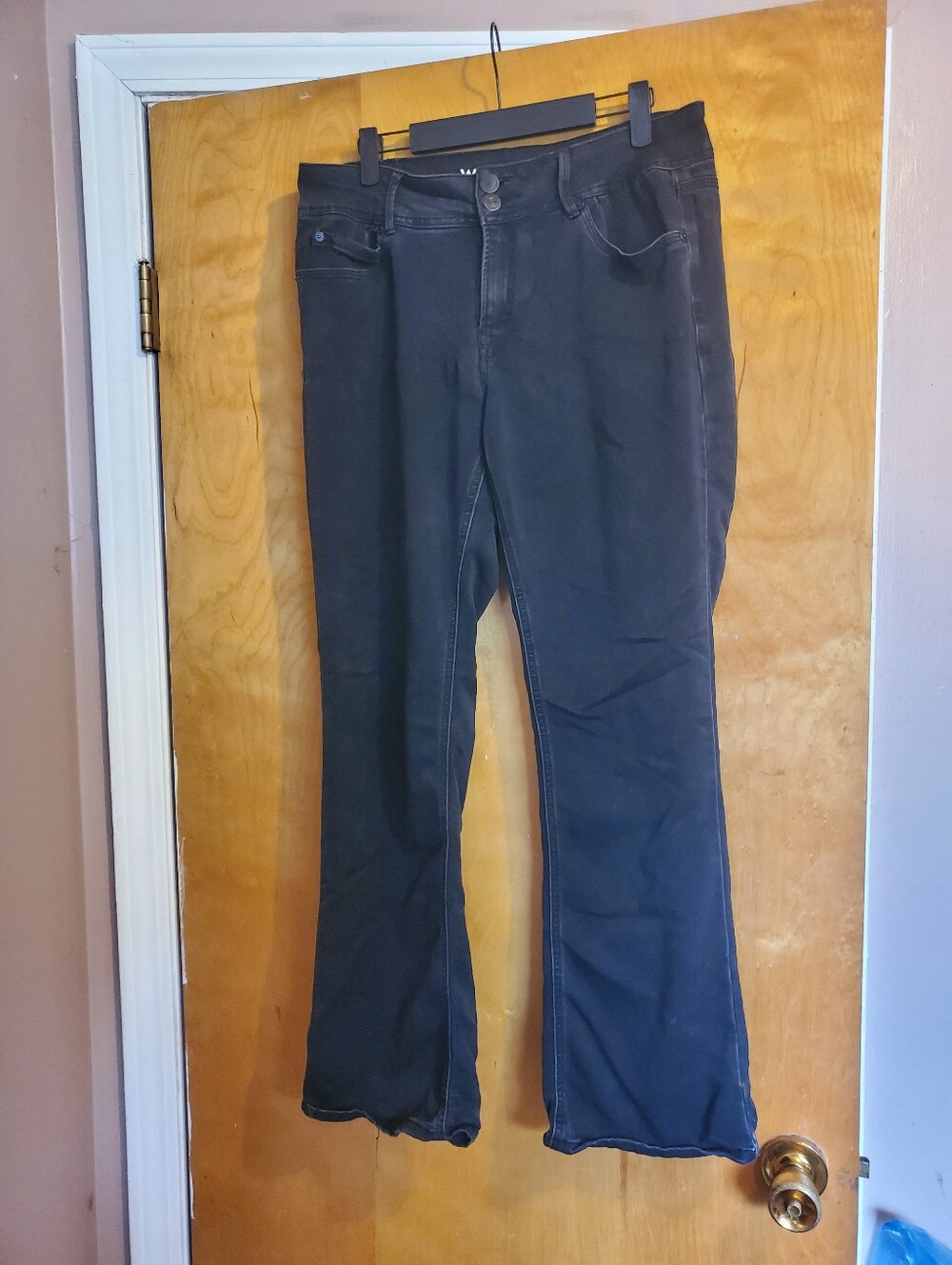 Wallflower Black Curvy Fit Jeans Size 13